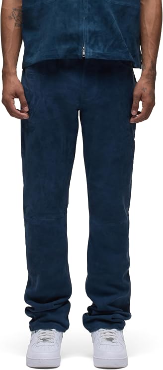 HUDSON Men's Suede Slim 5 Pocket Pant