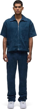 HUDSON Men's Suede Slim 5 Pocket Pant