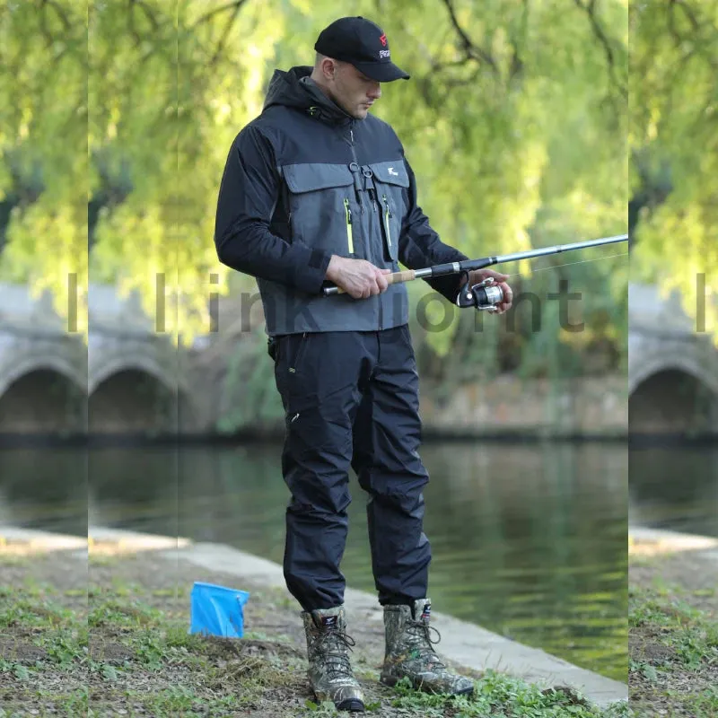 8 Fans Waterproof Fishing Jacket: Stay Dry, Stay Comfortable