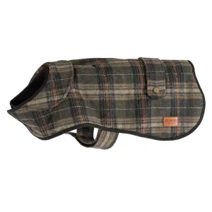 Ancol Heritage 50cm Green Check Dog Coat - Large