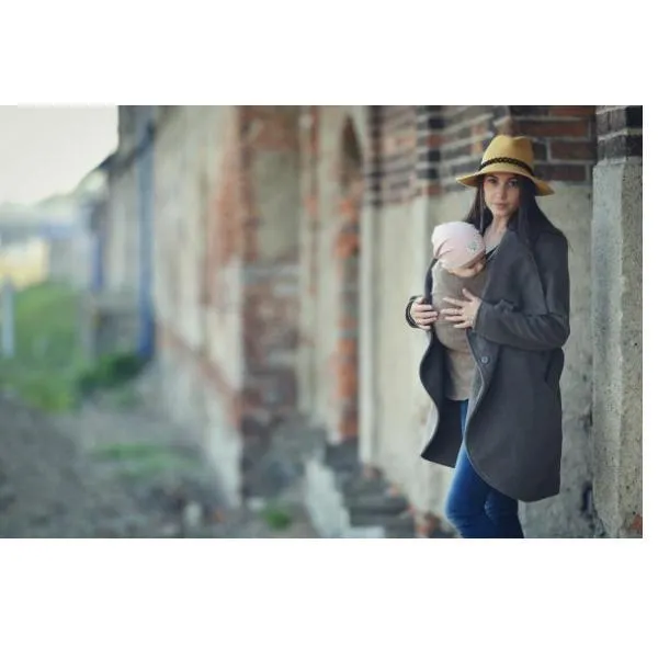 Angel Wings Babywearing Wool Coat