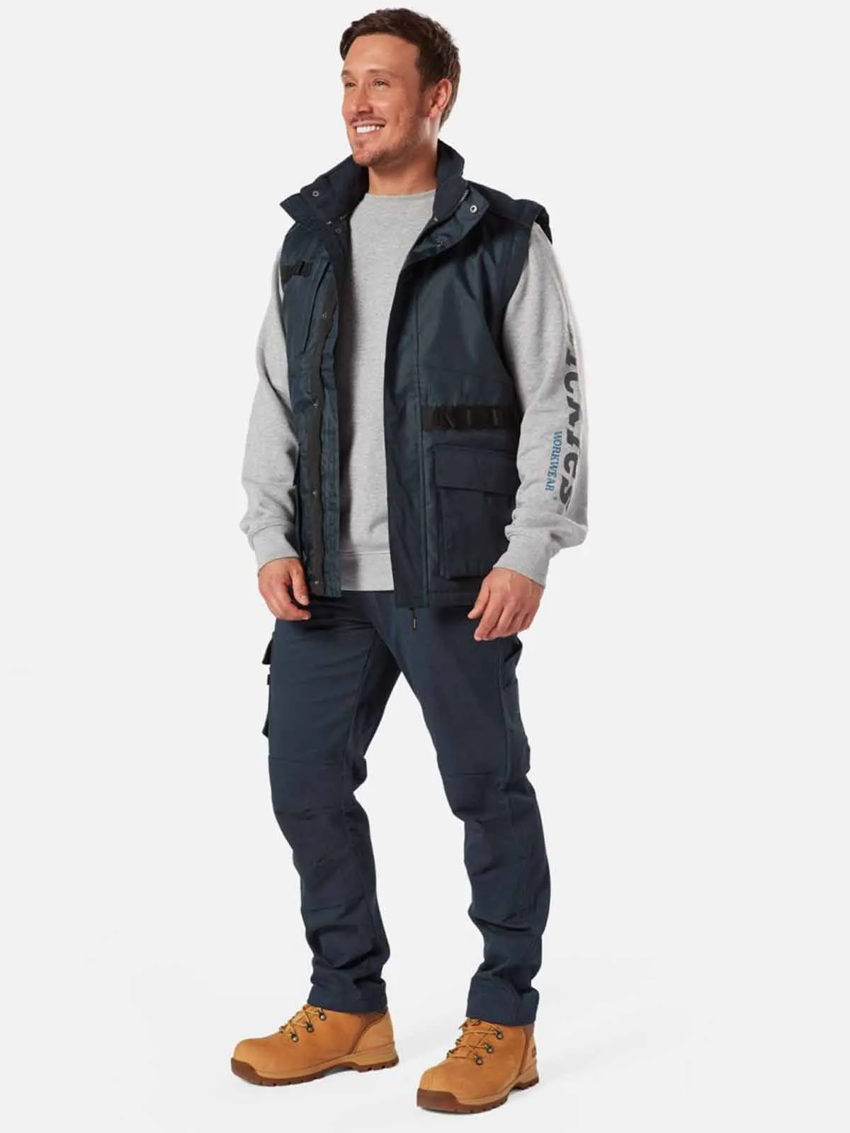 AWT&#x20;Utility&#x20;Work&#x20;Vest&#x20;Bodywarmer&#x20;-&#x20;Dickies