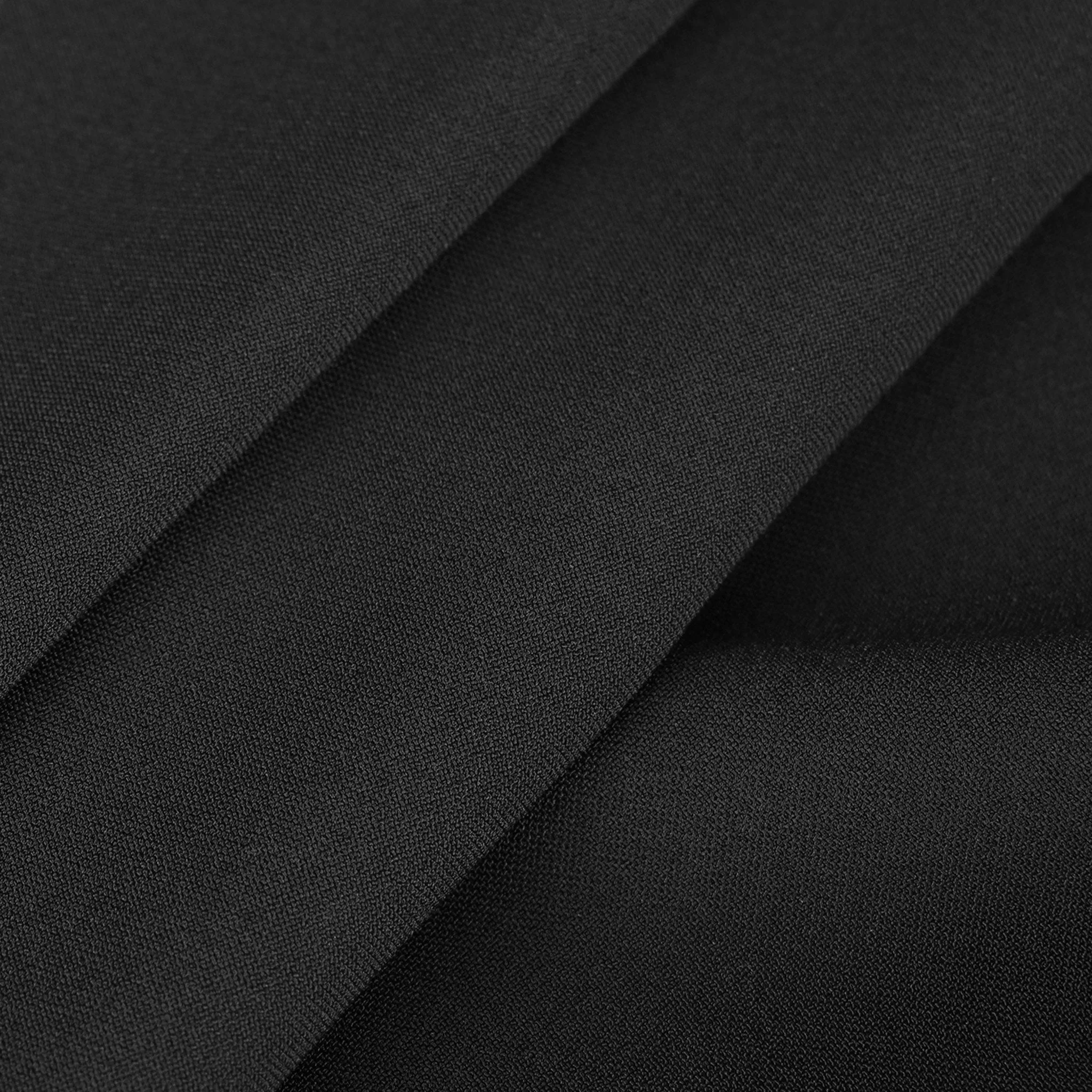 Black Jersey Fabric 373