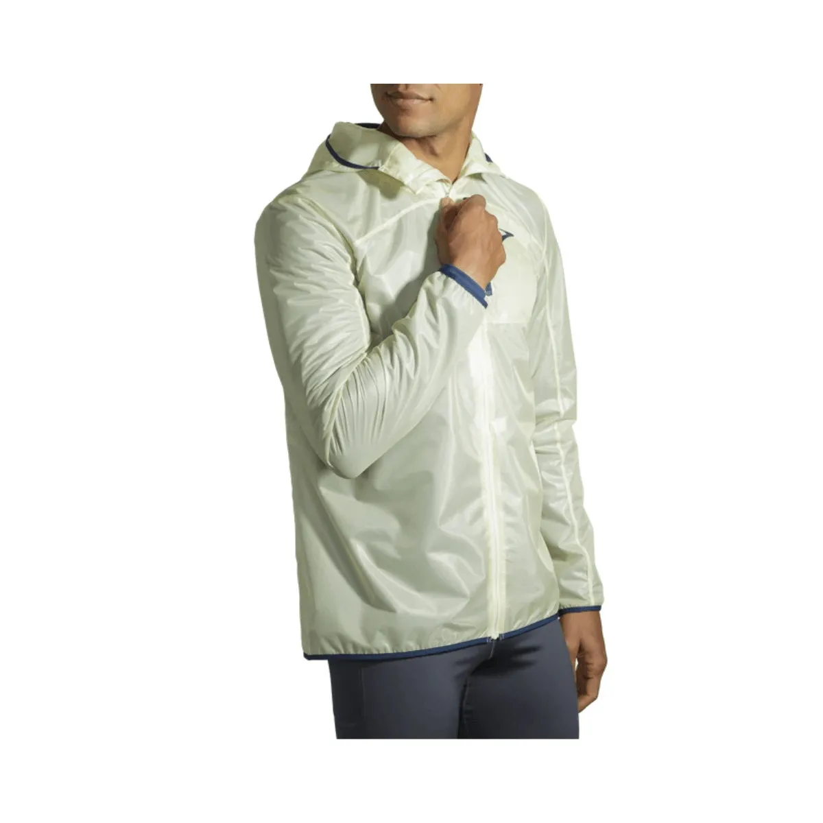 Brooks Altitude Jacket Cream Blue