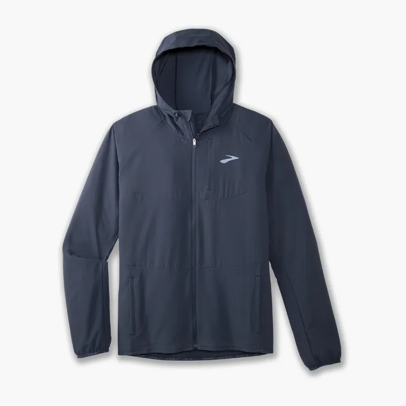 Brooks Men's Canopy Jacket in Blue Slate