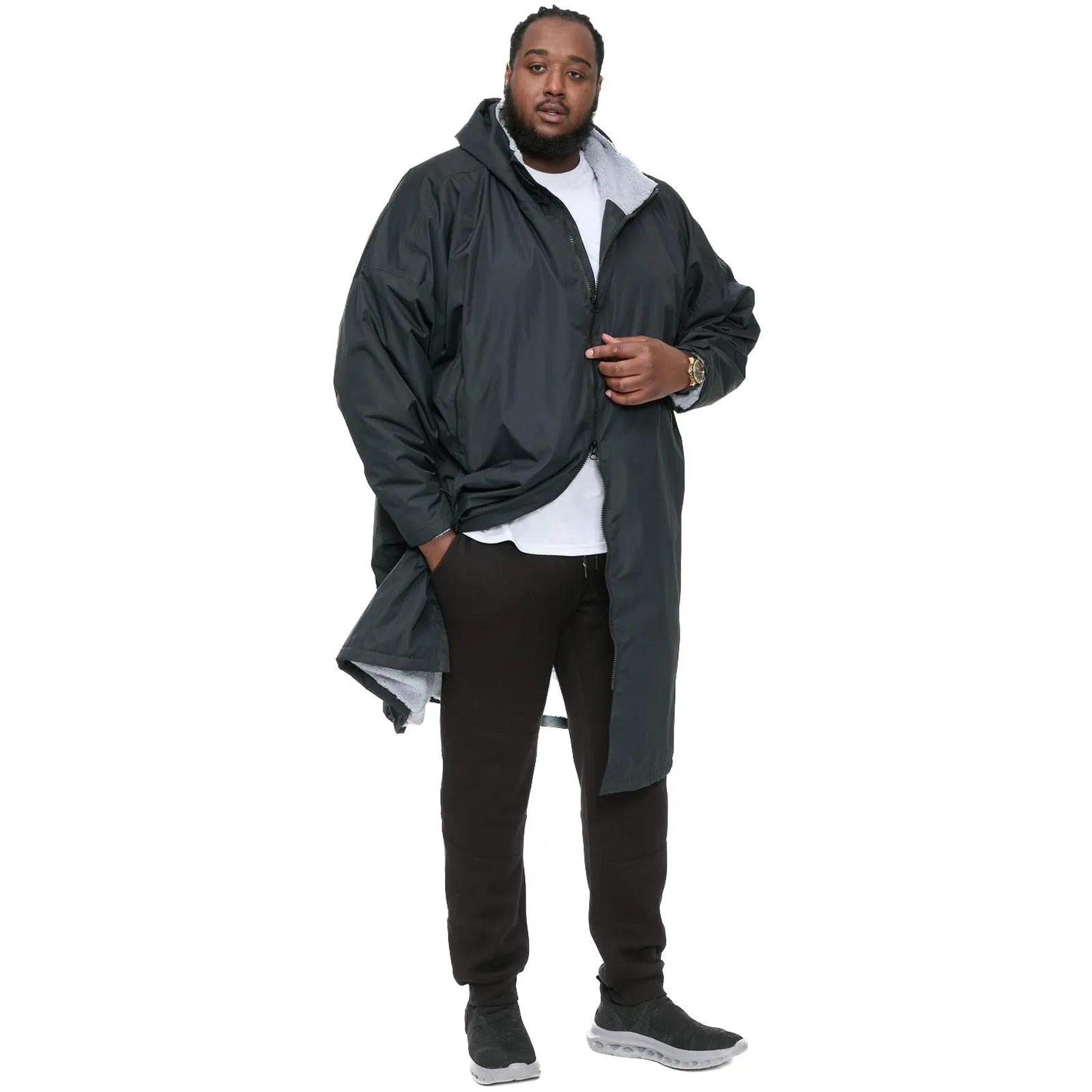 Webber Mens Big & Tall Hooded Changing Robe D555