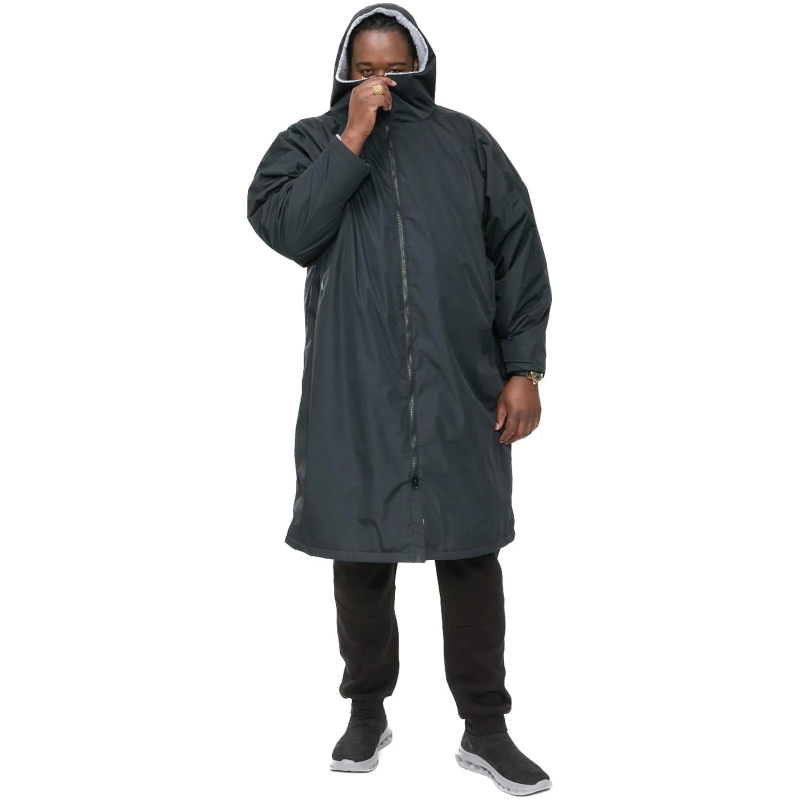 Webber Mens Big & Tall Hooded Changing Robe D555