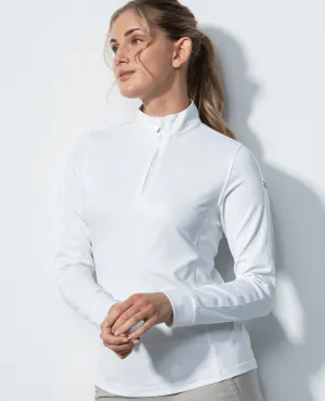 DAILY SPORTS Anna Half Zip Neck 055 White