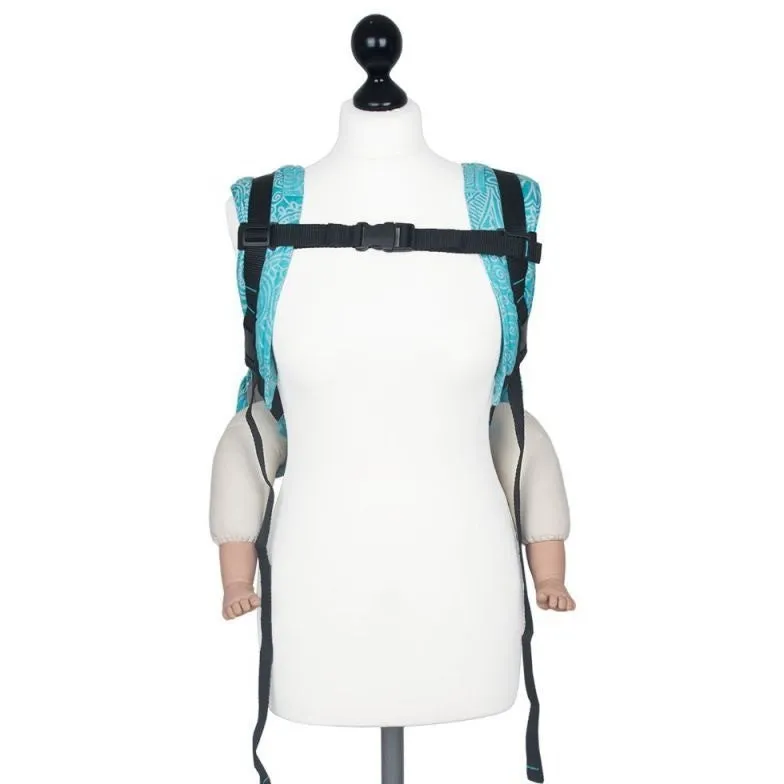 Fidella Onbuhimo back carrier - Masala Scuba Blue