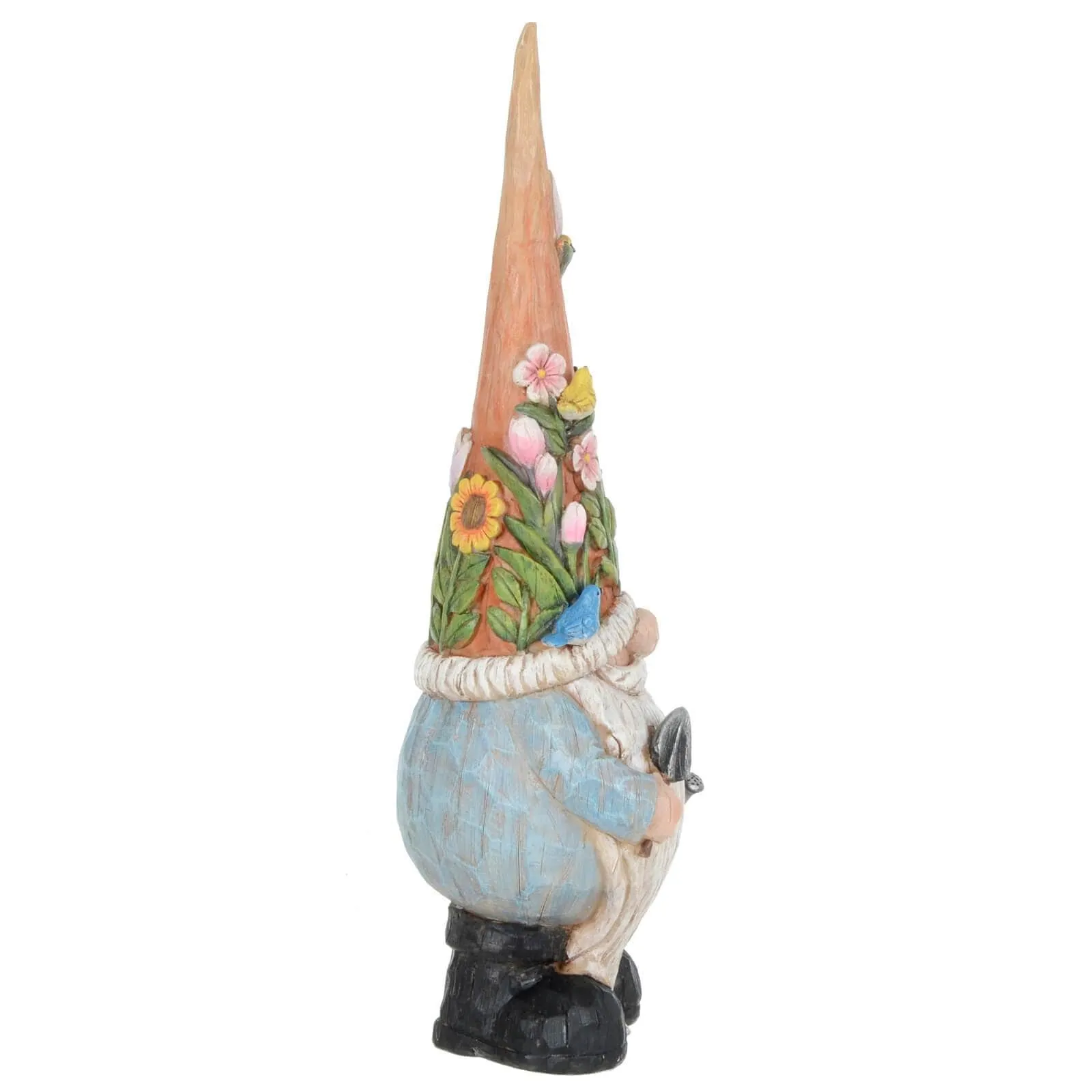 Garden Gnome Tall Hat Garden Decoration Resin Ornament 40cm