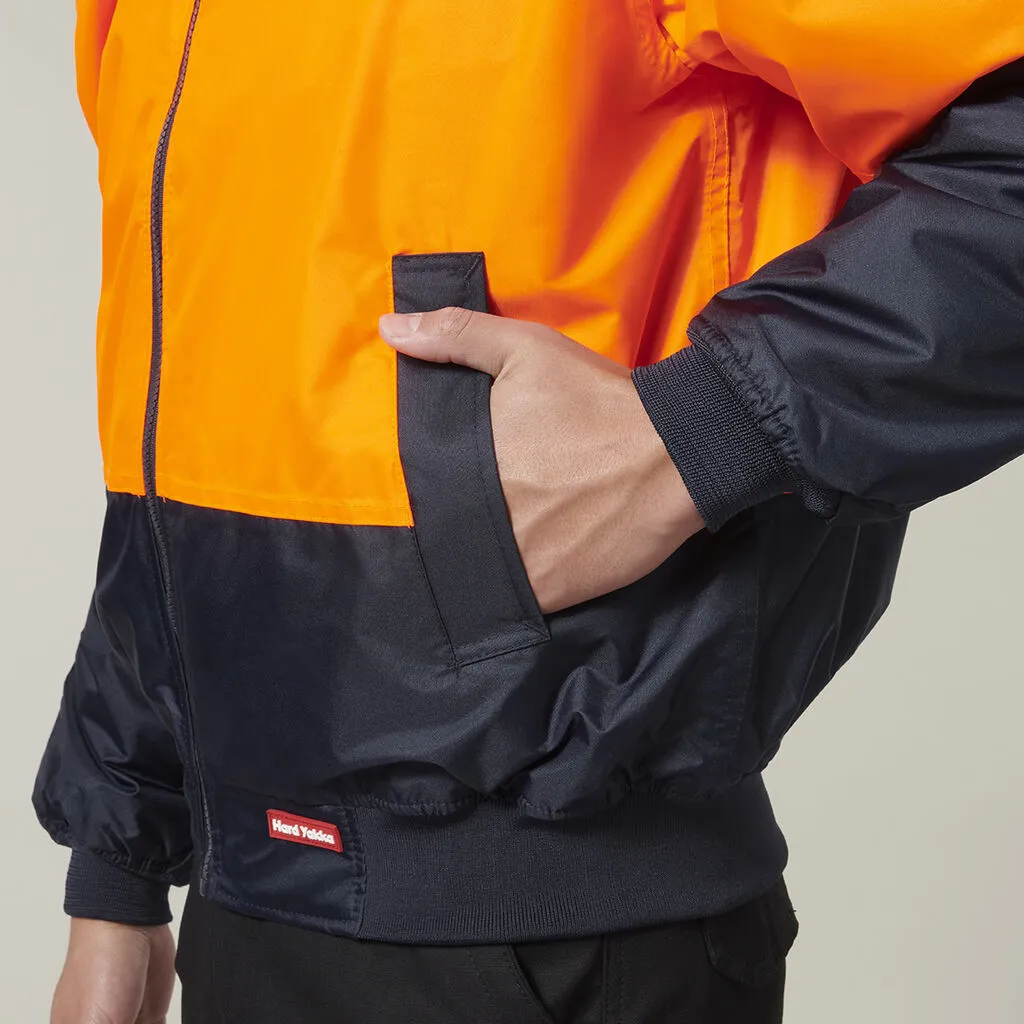 Hard Yakka Core Hi-Vis 2 Tone Waterproof Bomber Jacket (Y06670)