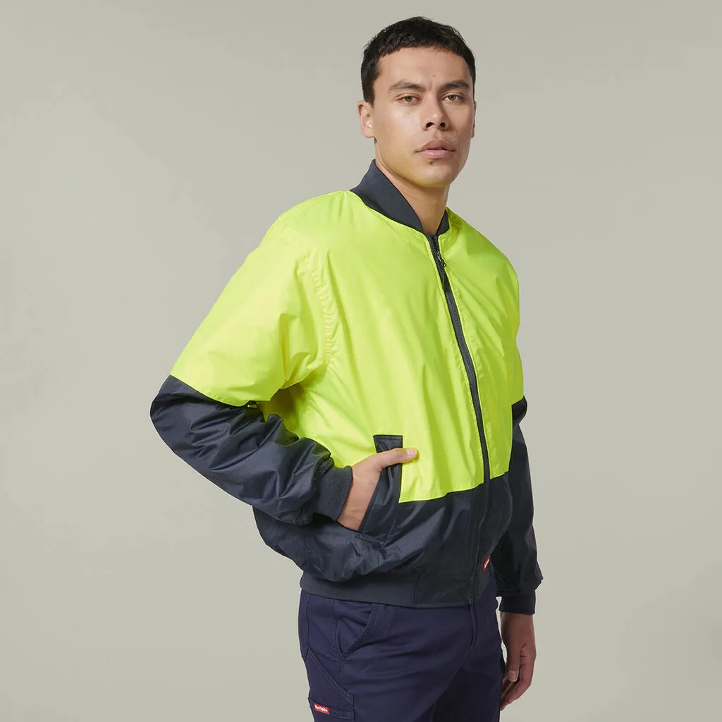 Hard Yakka Core Hi-Vis 2 Tone Waterproof Bomber Jacket (Y06670)