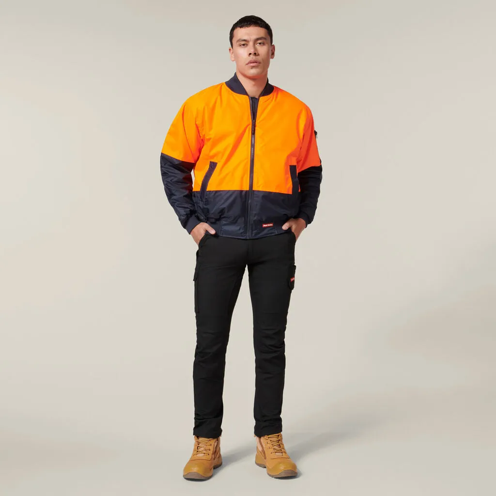 Hard Yakka Core Hi-Vis 2 Tone Waterproof Bomber Jacket (Y06670)