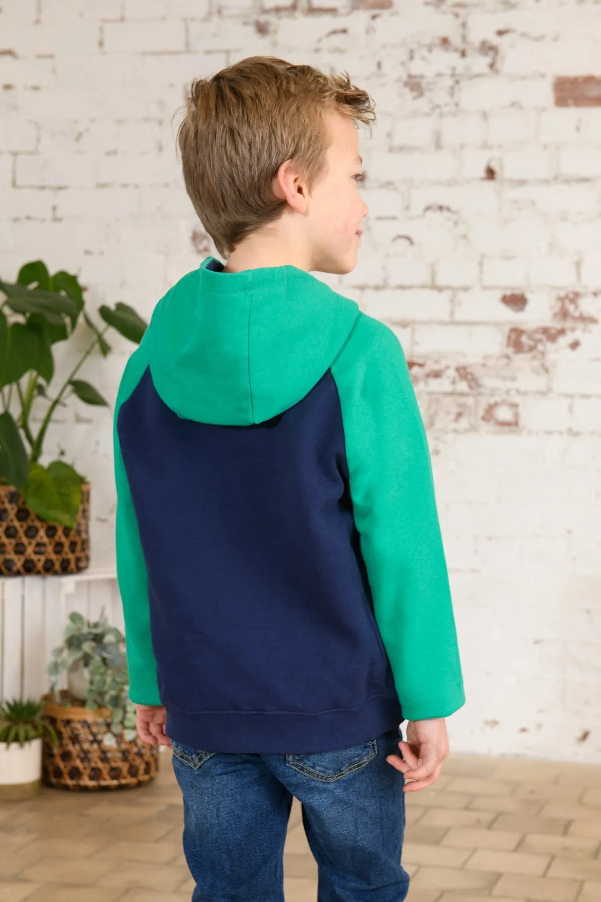 Jack Hoodie - Green Tractor Slurry