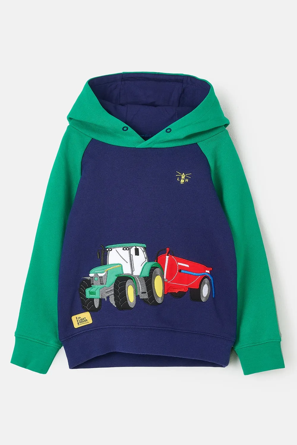 Jack Hoodie - Green Tractor Slurry