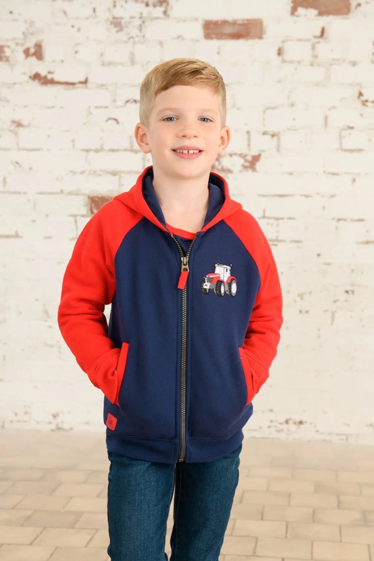 Jackson Full Zip Hoodie - Red Tractor