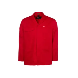 JONSSON POLYCOTTON WORK JACKET COLOUR-RED SIZE-M