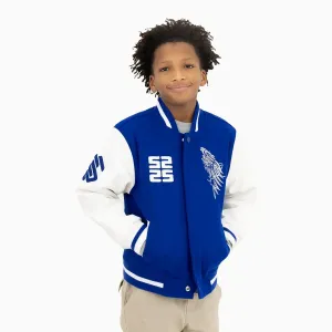 Kid's Wings Wool Varsity Jacket