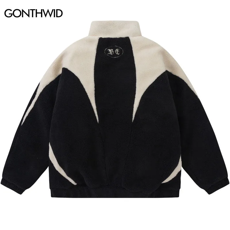 Lambswool Coats Thicken Warm Padded Jackets