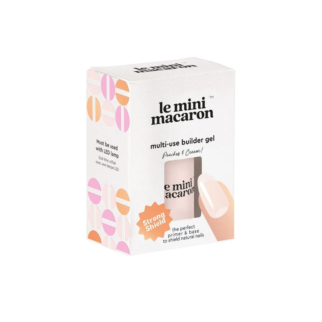 Le Mini Macaron - Multi-Use Builder Gel - Peaches & Cream