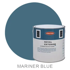 Mariner Blue Royal Exterior Wood Finish