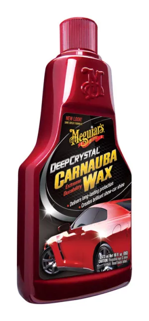 Meguiar's DeepCrystal Auto Wax 16 oz