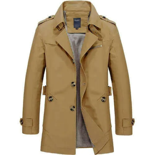 Mens Classic Trench Coat