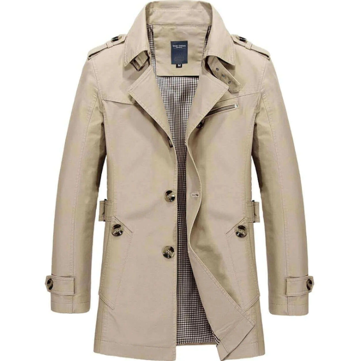 Mens Classic Trench Coat