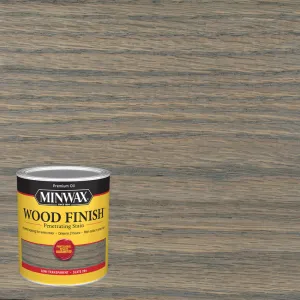 Minwax Wood Finish Semi-Transparent Slate Oil-Based Penetrating Wood Stain 1 qt