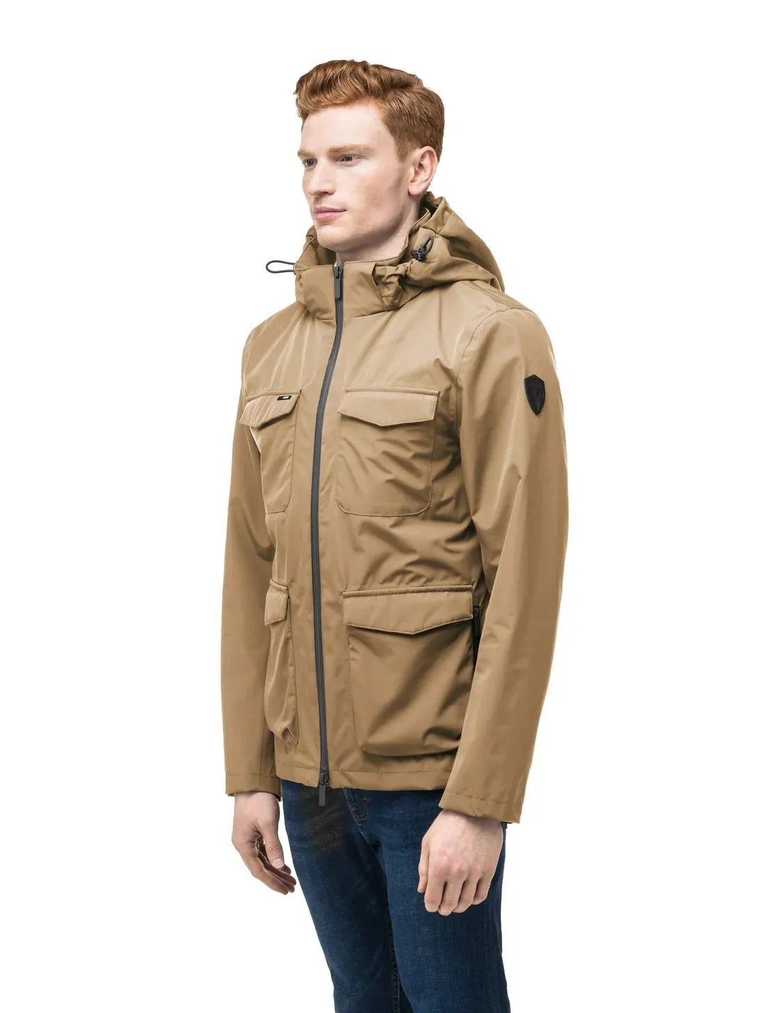 NOBIS HOLDEN Waterproof Field Jacket for Men - Stylish Outdoor Outerwear with Adjustable Features and High-Performance Insulation