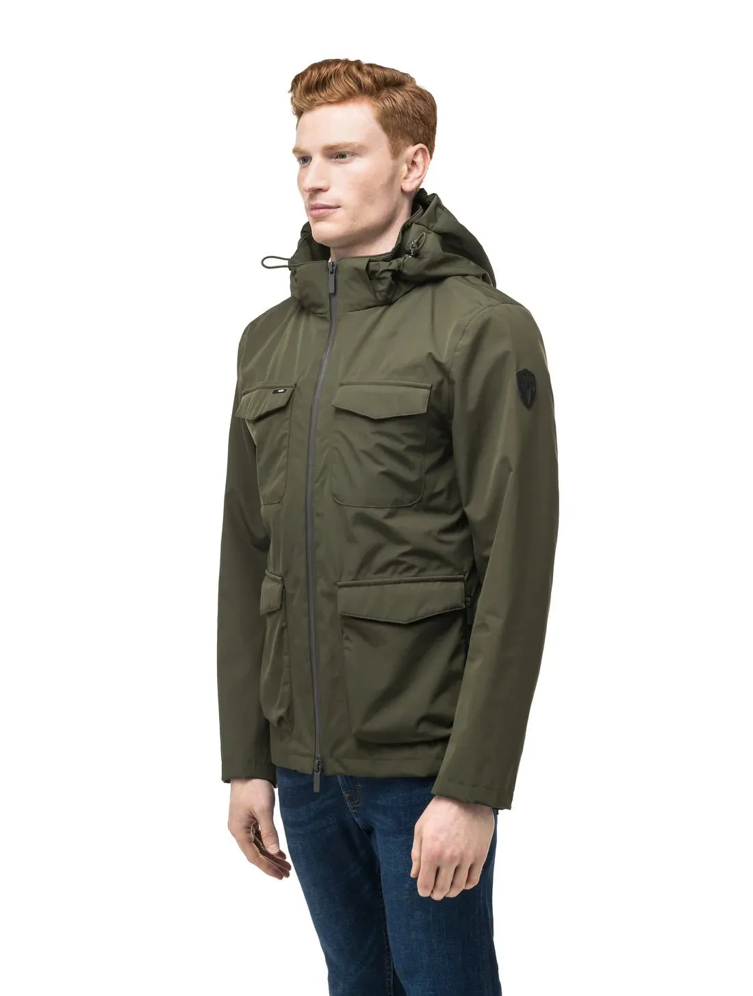 NOBIS HOLDEN Waterproof Field Jacket for Men - Stylish Outdoor Outerwear with Adjustable Features and High-Performance Insulation