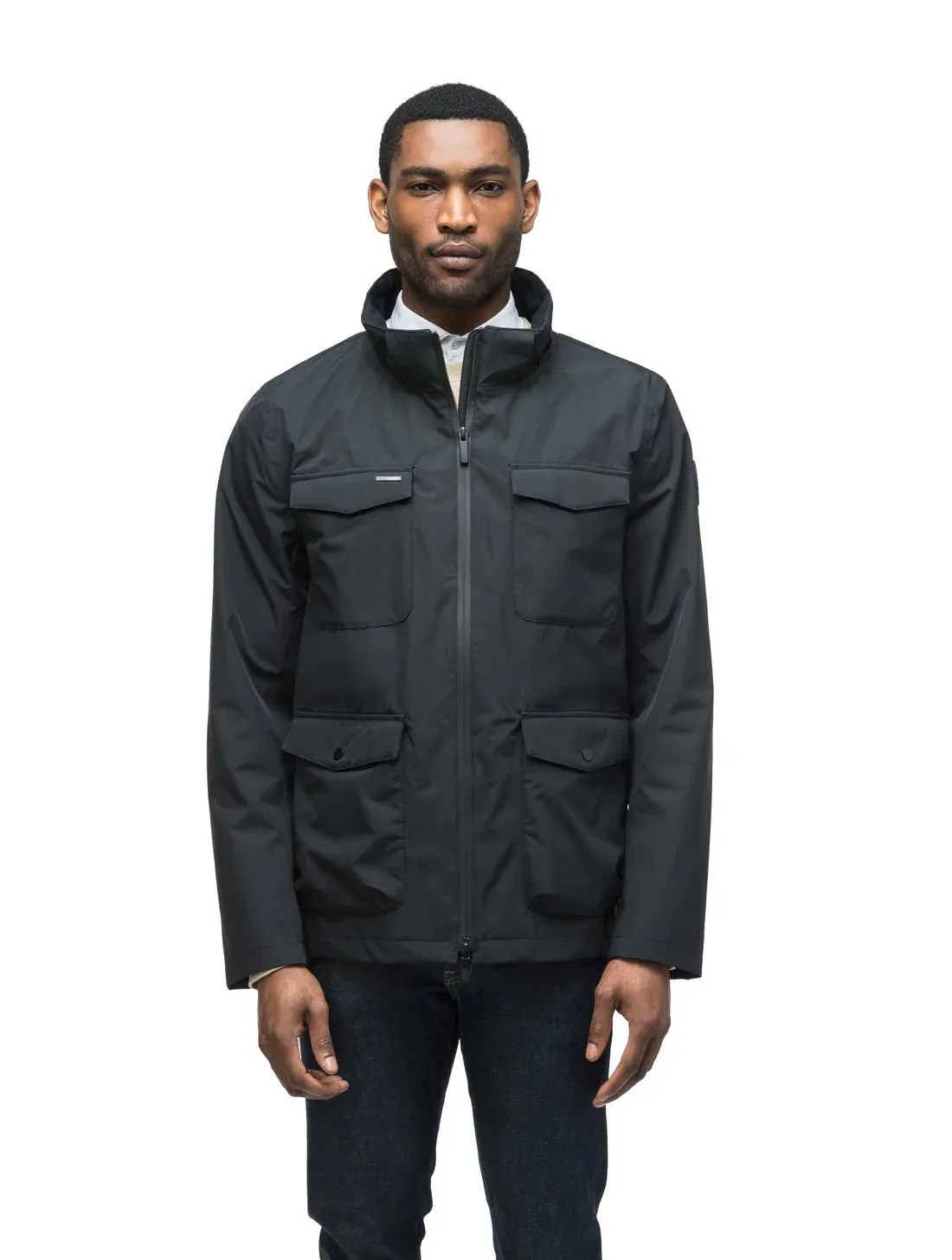 NOBIS HOLDEN Waterproof Field Jacket for Men - Stylish Outdoor Outerwear with Adjustable Features and High-Performance Insulation