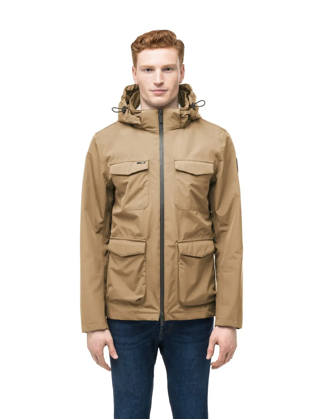 NOBIS HOLDEN Waterproof Field Jacket for Men - Stylish Outdoor Outerwear with Adjustable Features and High-Performance Insulation