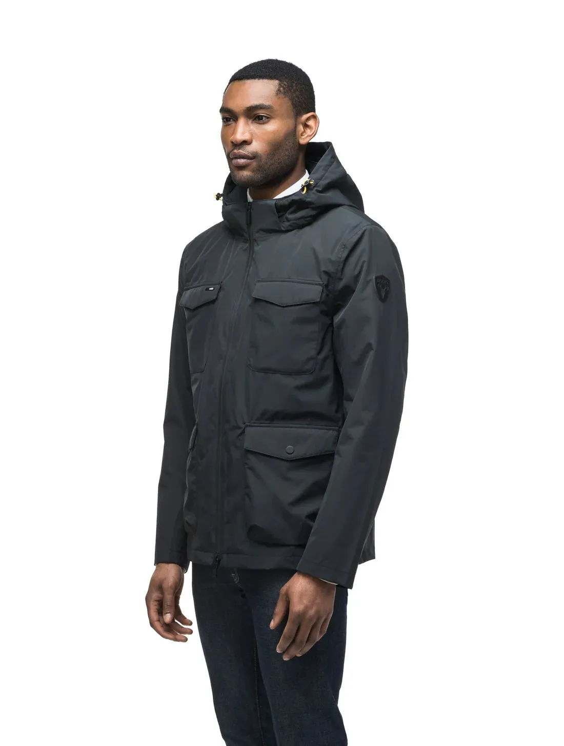 NOBIS HOLDEN Waterproof Field Jacket for Men - Stylish Outdoor Outerwear with Adjustable Features and High-Performance Insulation