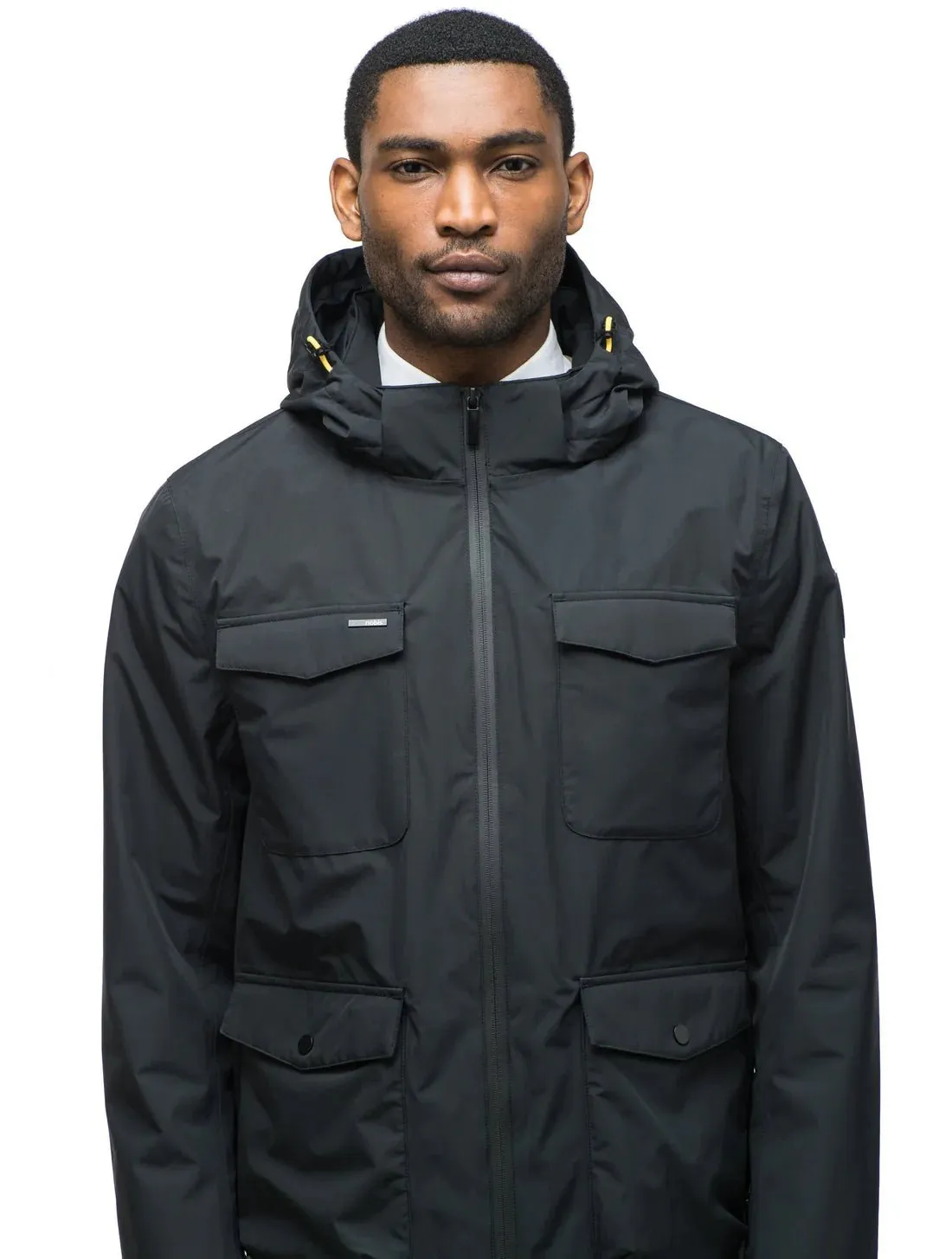 NOBIS HOLDEN Waterproof Field Jacket for Men - Stylish Outdoor Outerwear with Adjustable Features and High-Performance Insulation