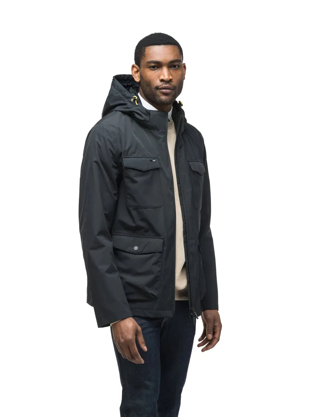 NOBIS HOLDEN Waterproof Field Jacket for Men - Stylish Outdoor Outerwear with Adjustable Features and High-Performance Insulation