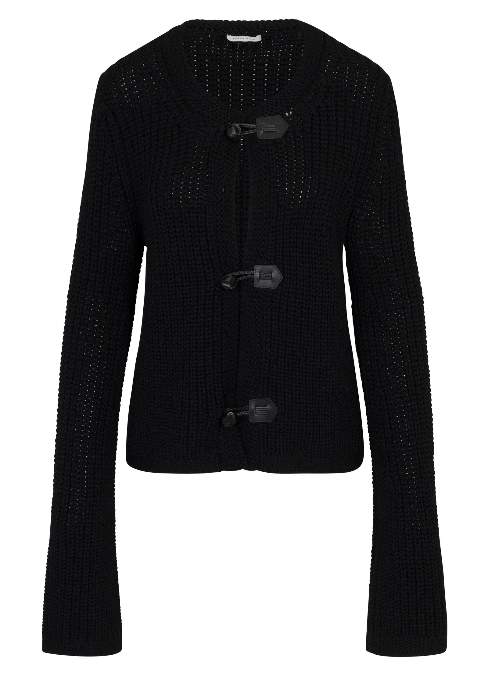 Novelty Wool Toggle Cardi