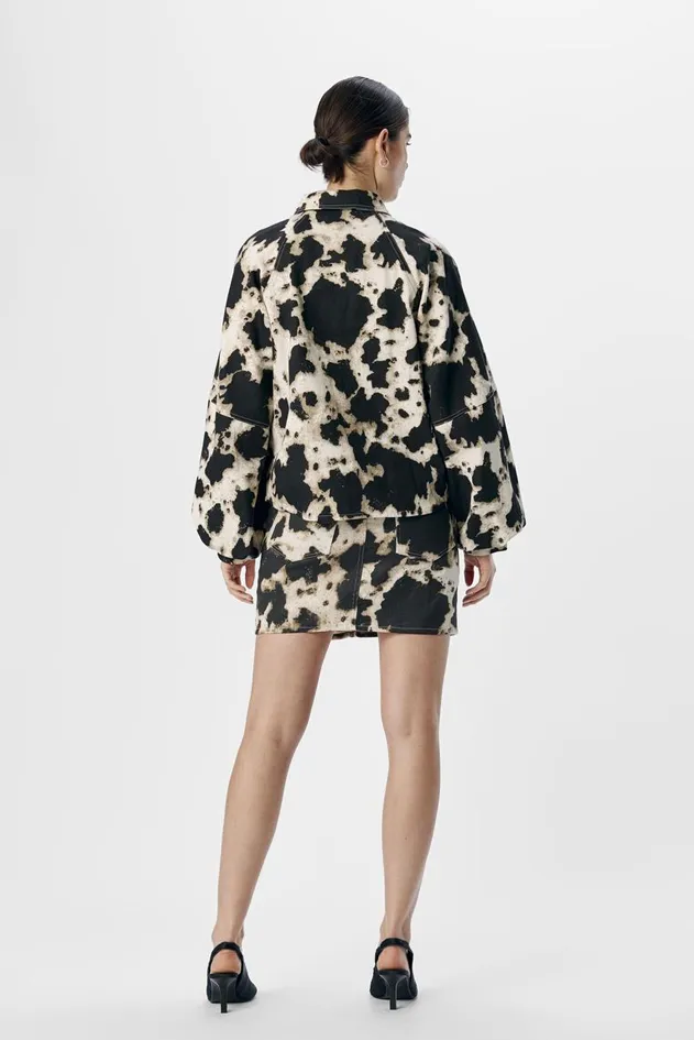 Object Montana Cow Print Jacket