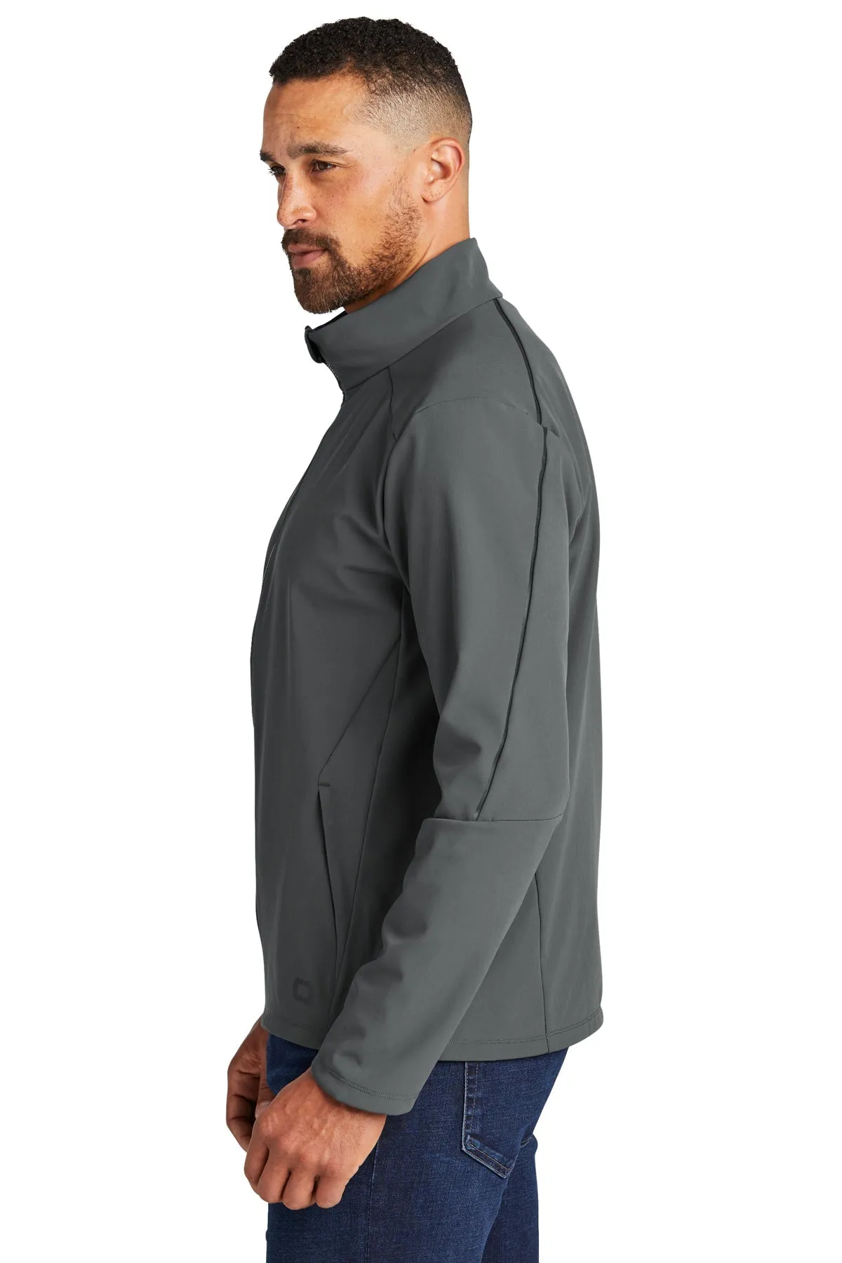 OGIO Commuter Custom Soft Shell Jackets, Diesel Grey