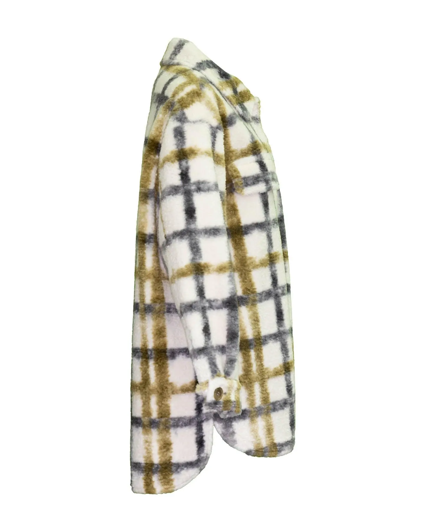 Plaid Sherling Coat