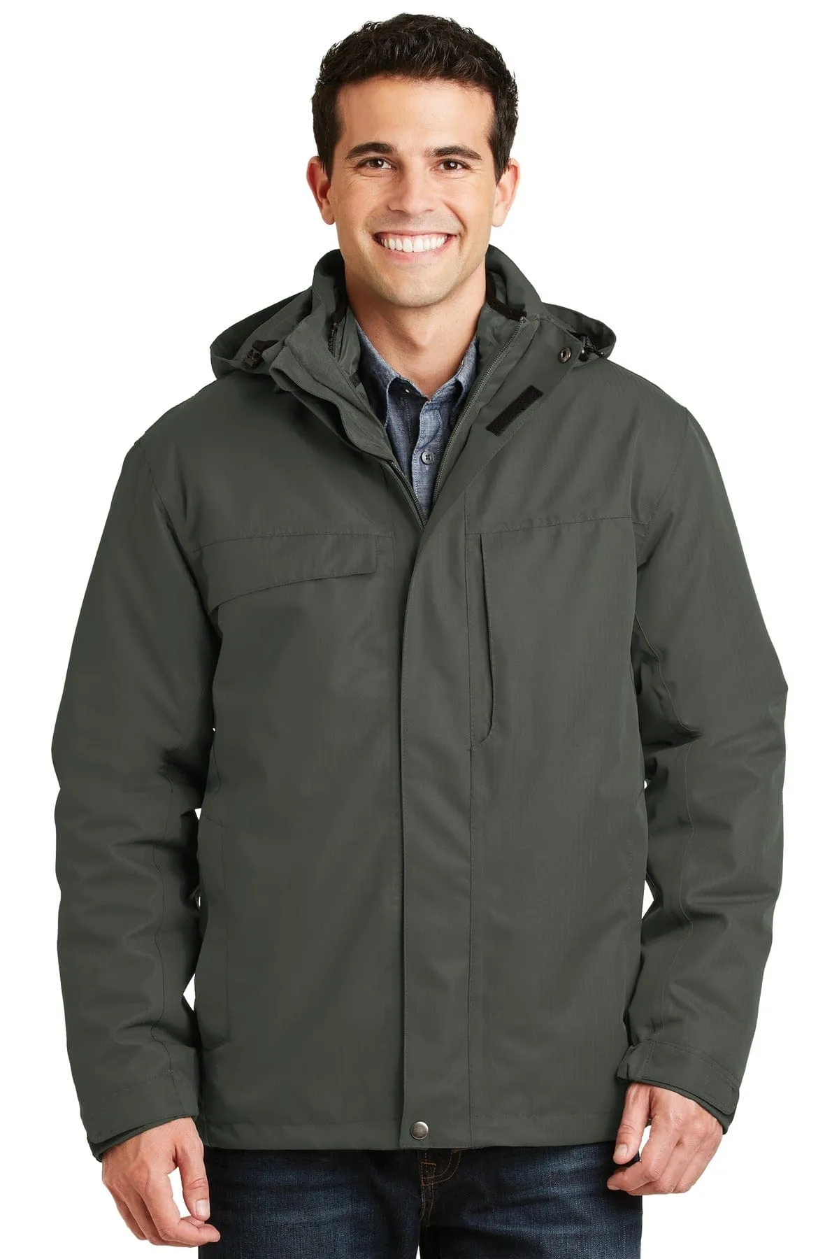 Port Authority®  Herringbone 3-in-1 Parka. J302