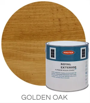 Protek Royal Exterior Wood Finish in Golden Oak