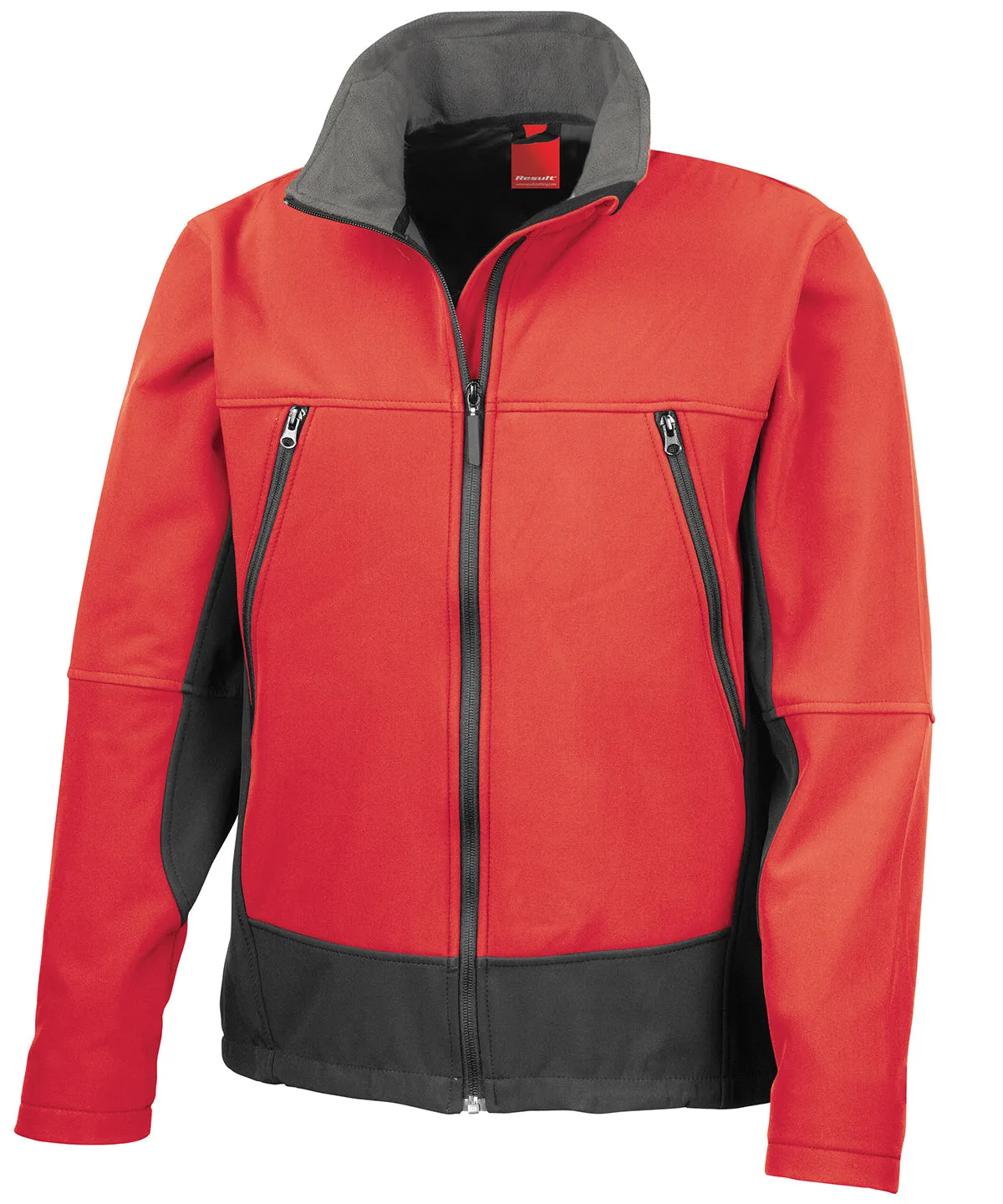 Red/Black - Softshell activity jacket