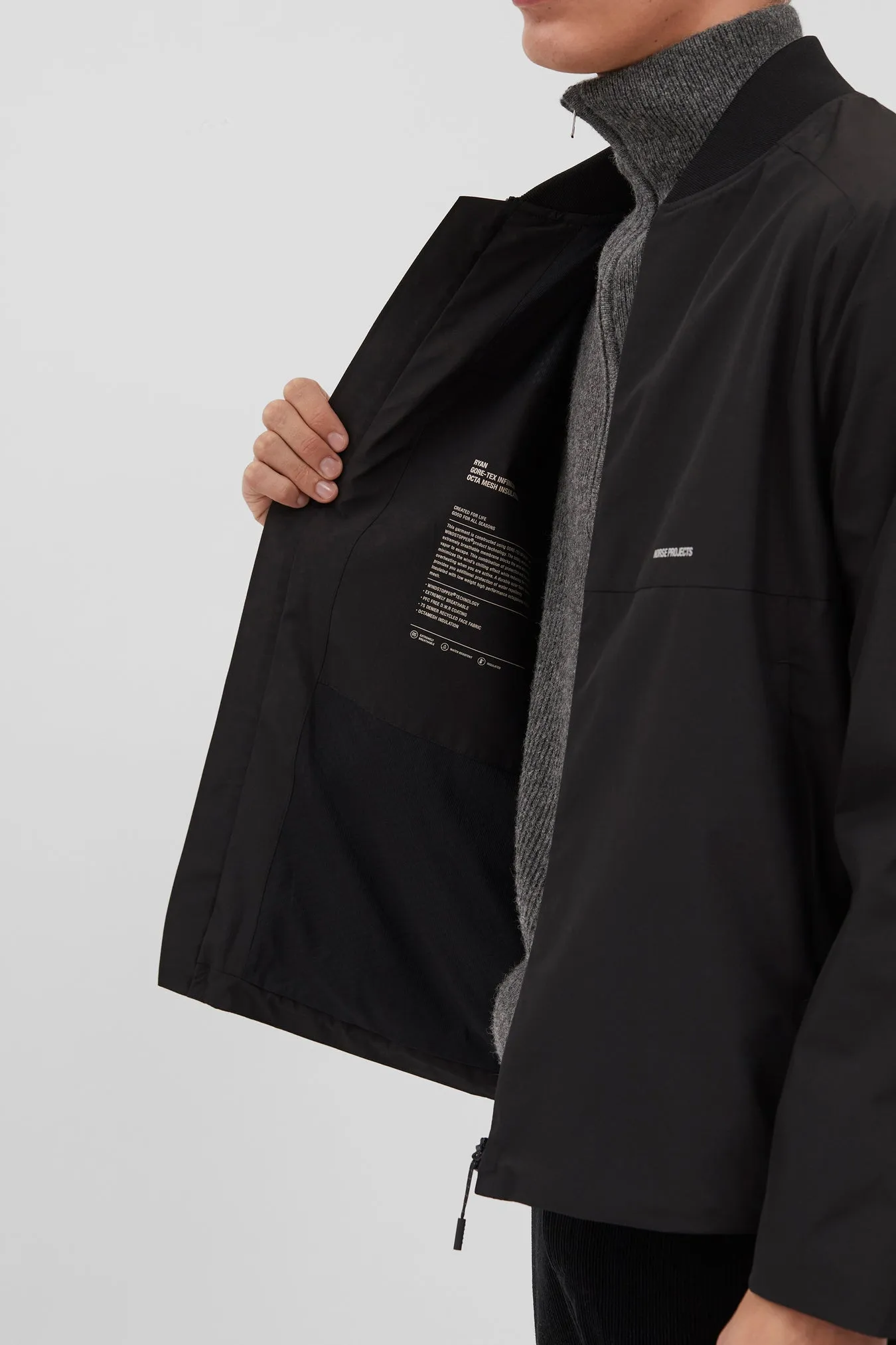 Ryan Gore-Tex Infinium Bomber Black