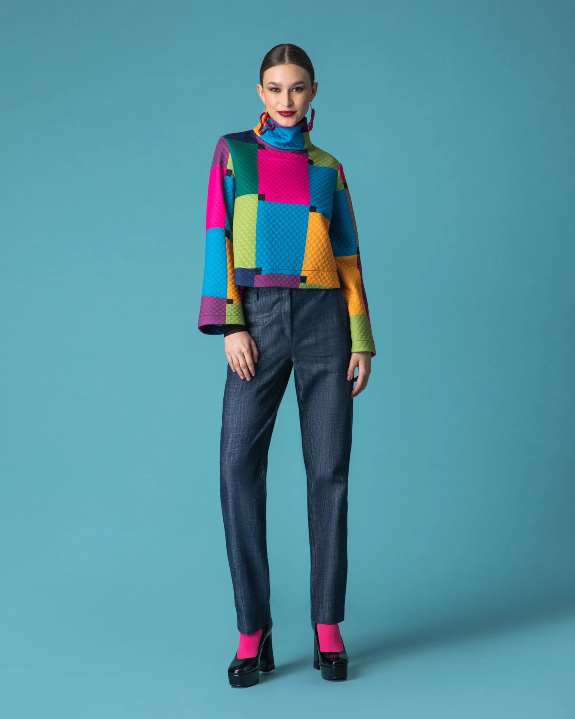 Stella Colorblock Sweater