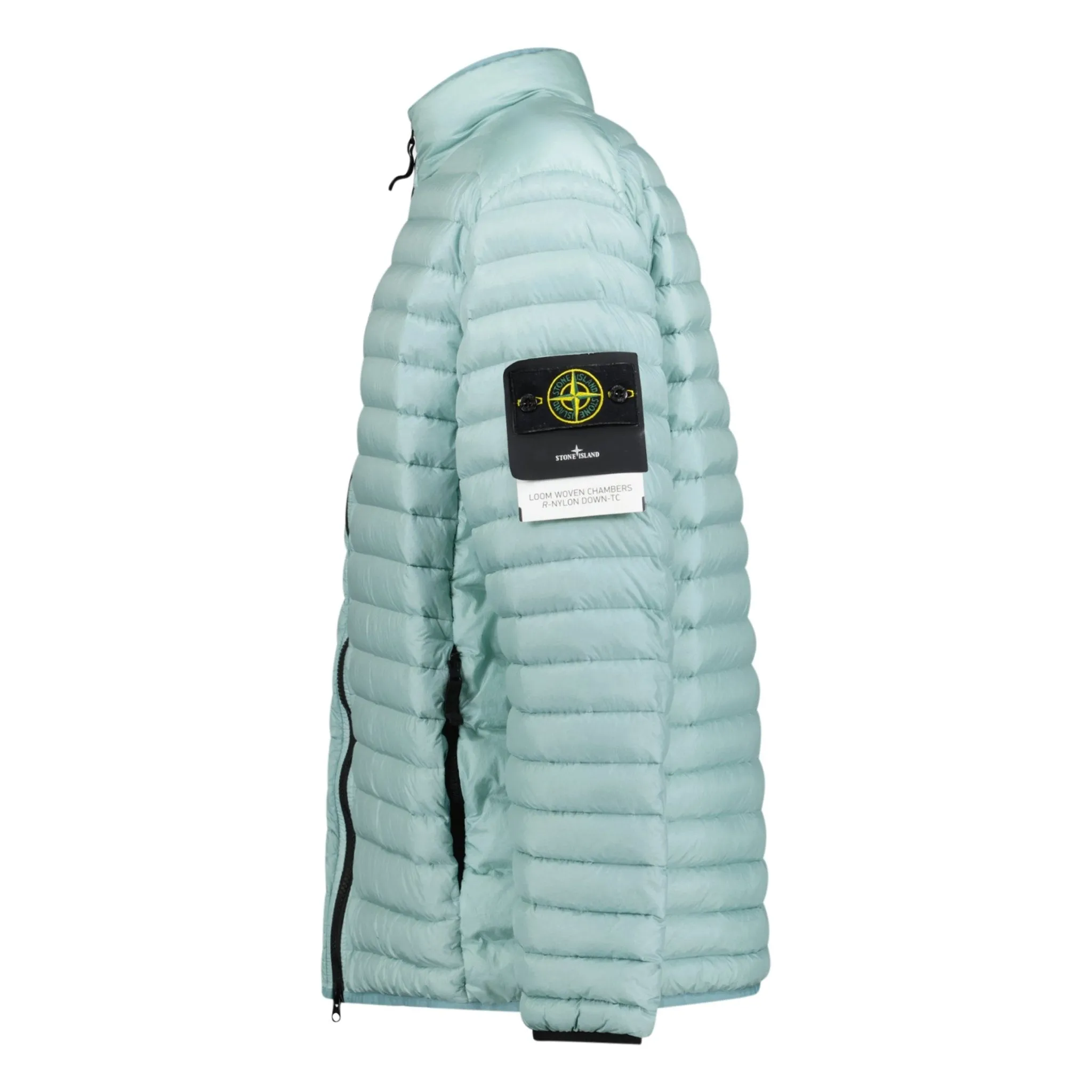 Stone Island Loom Woven Down Jacket Blue