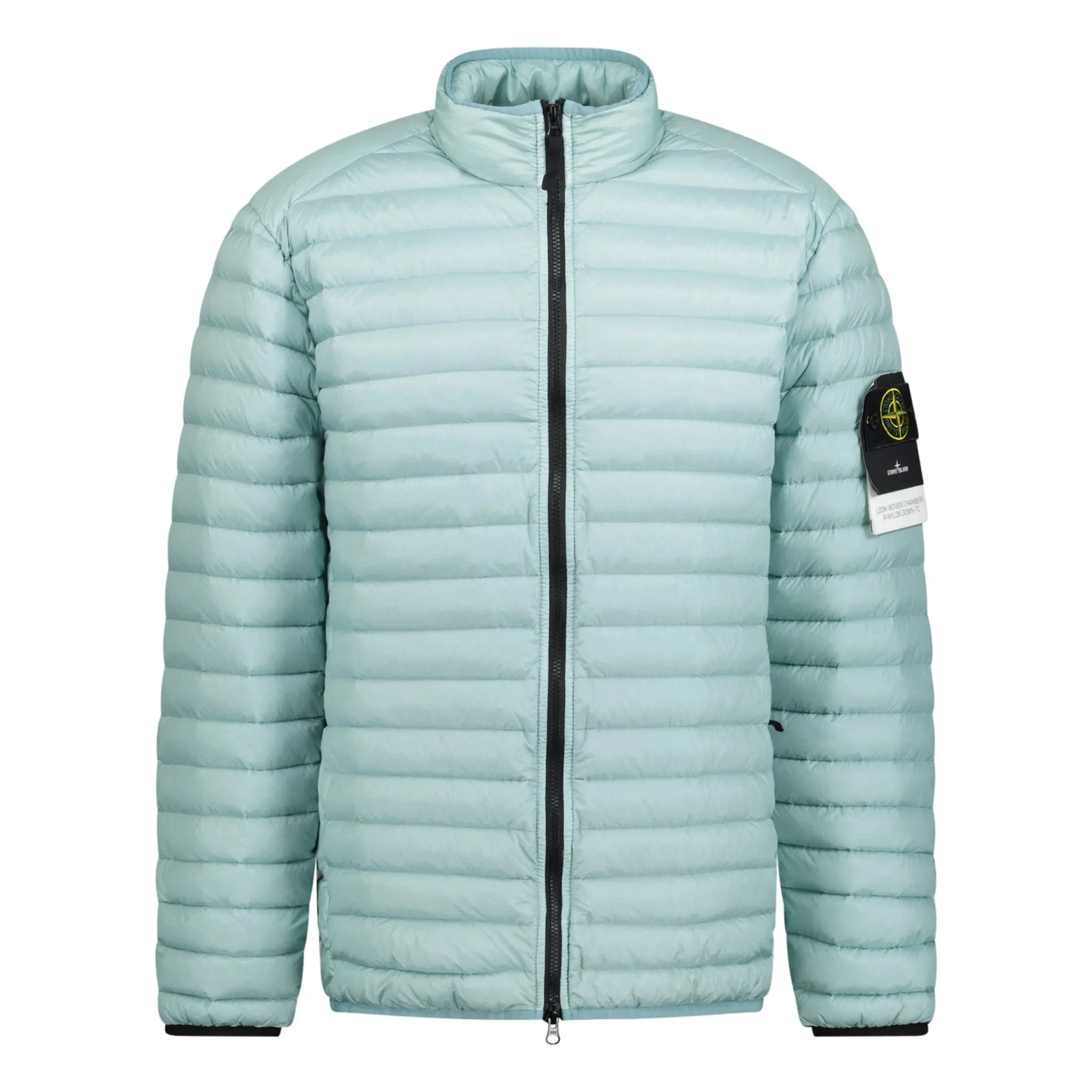 Stone Island Loom Woven Down Jacket Blue