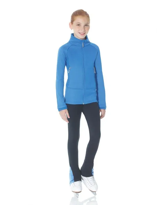 Team Figure Skating Jacket Mondor 4730 Blue Fleece & Fitted