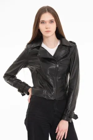 The Baracana  Leather Women Jacket