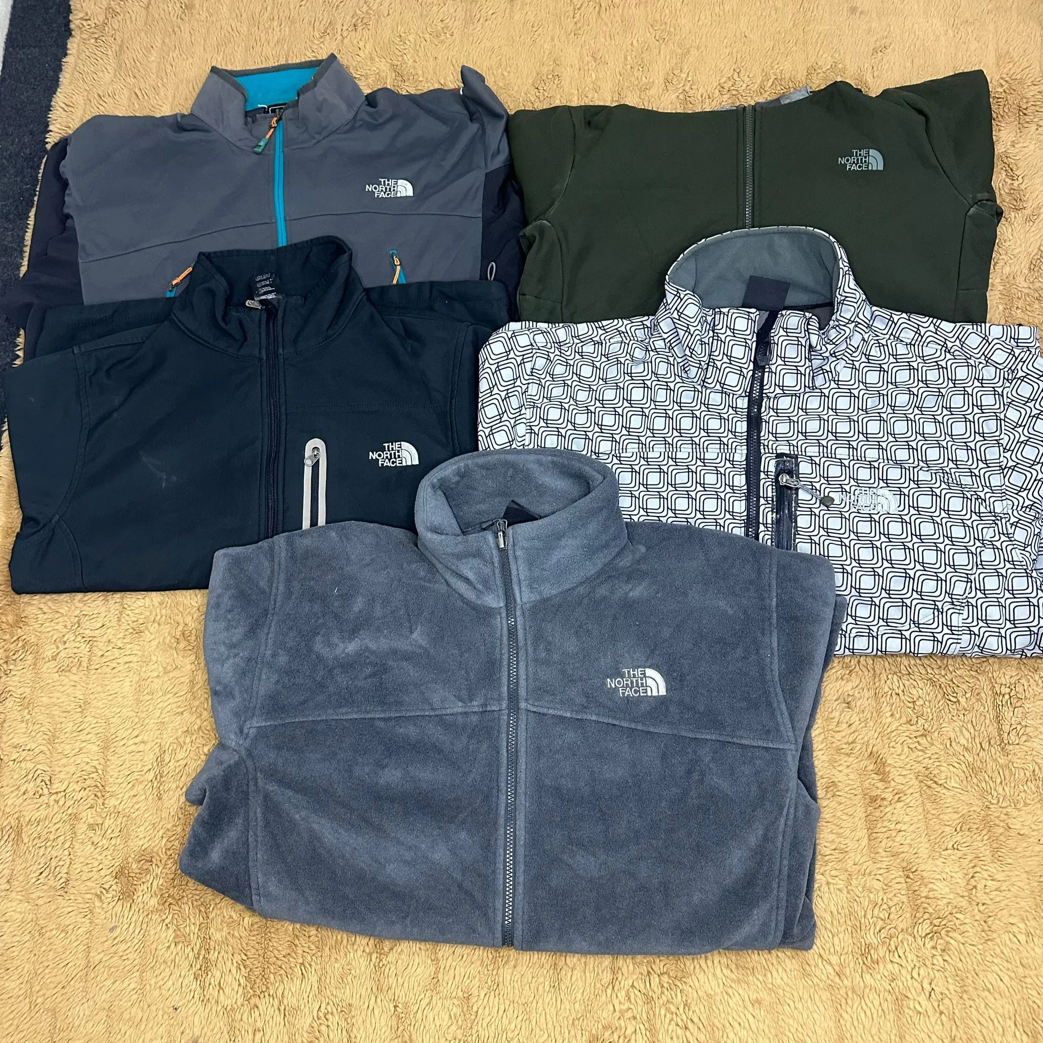 The North Face Track Jackets (5Pcs)